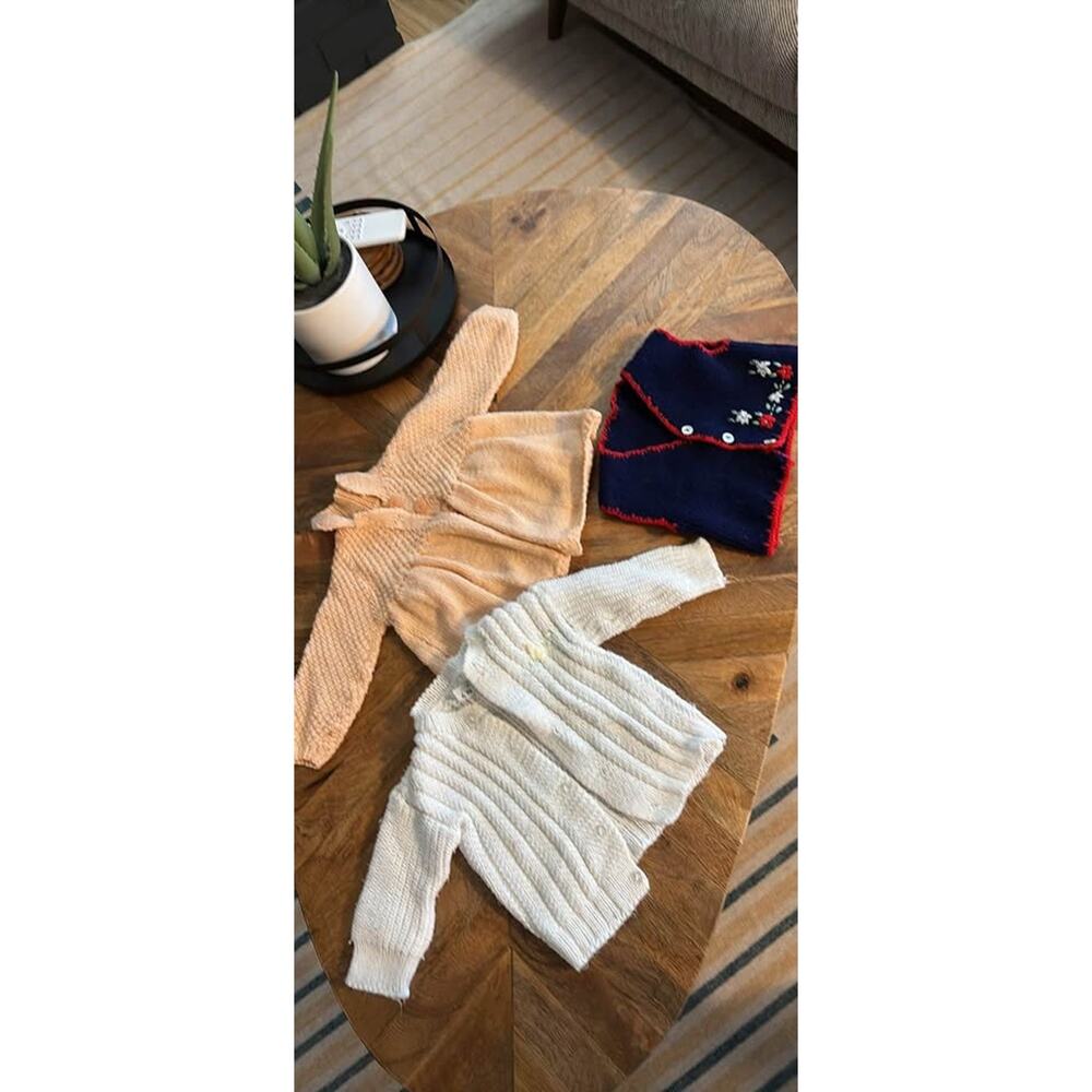 0-6 months handmade baby clothes